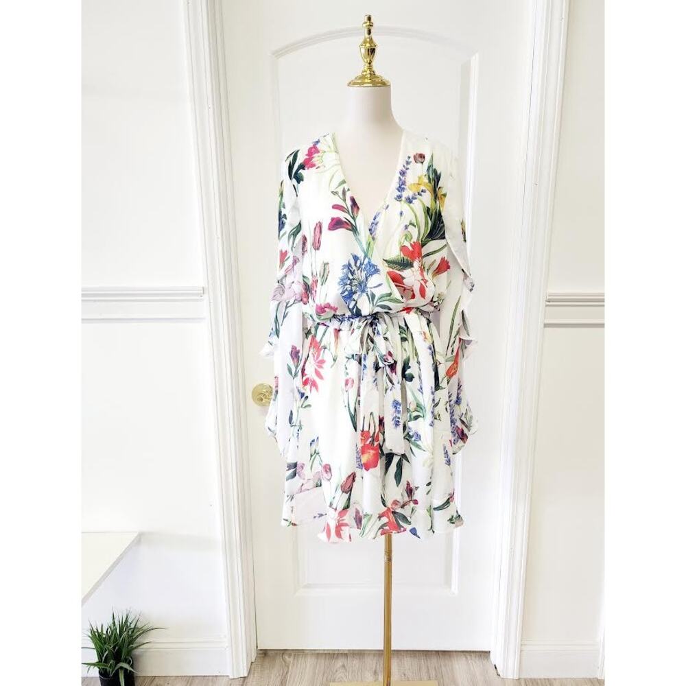 Floral Double Lined Romper